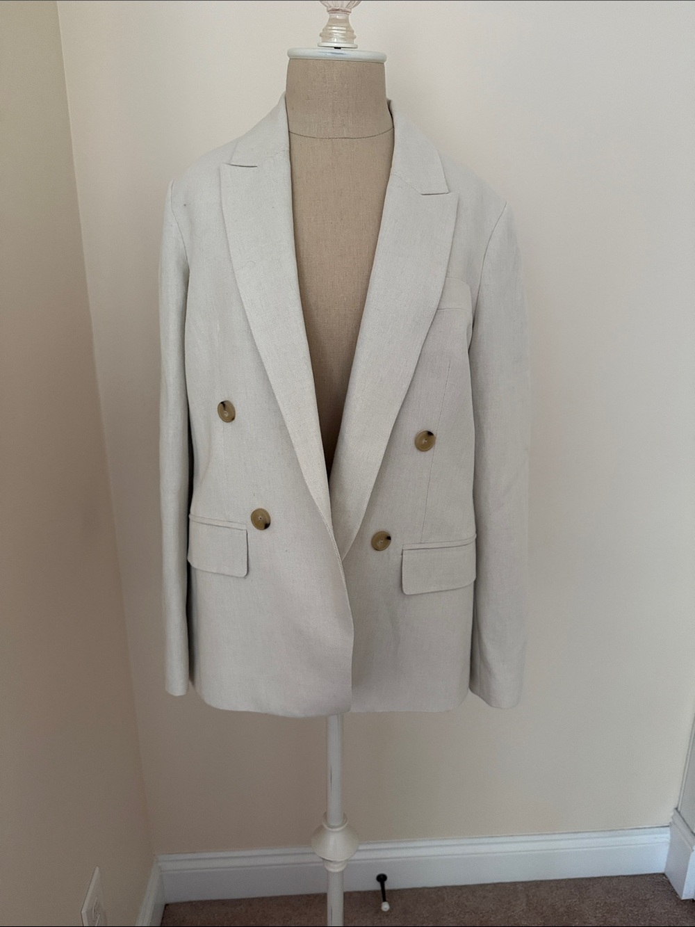 Vince Light Beige Tailored Jacket